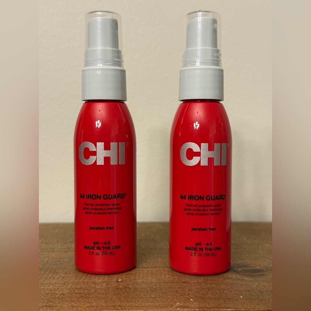 CHI 44 Iron Guard Thermal Protection Spray - 2 Pack / 2 fl oz ea NEW